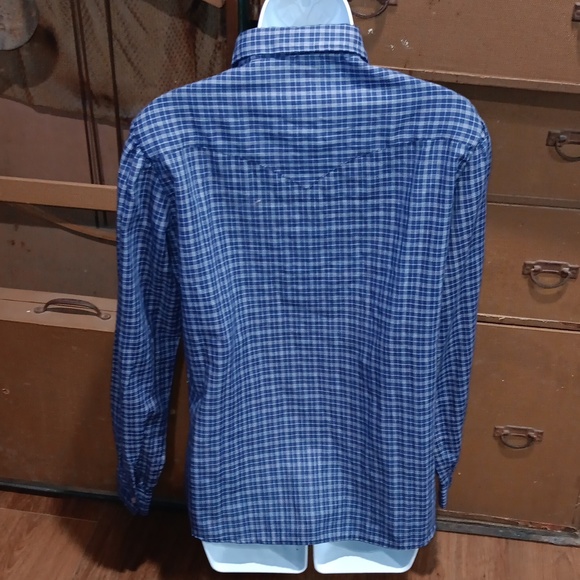 VINTAGE KARMAN WESTERN Button front shirt... #5554 - Picture 6 of 7